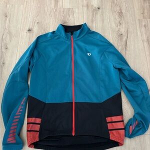 Pearl Izumi Men's Teal and Black Performance Jacket